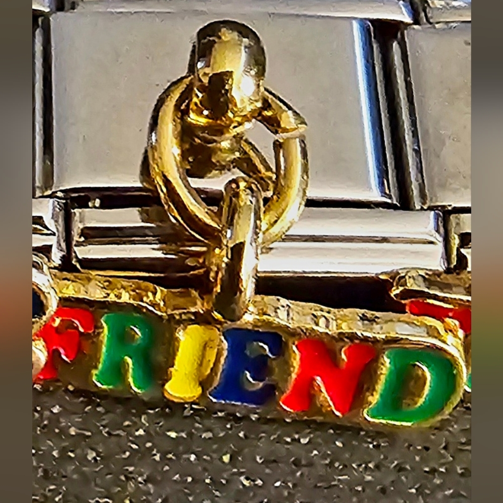 Friend Dangle Italian Charm